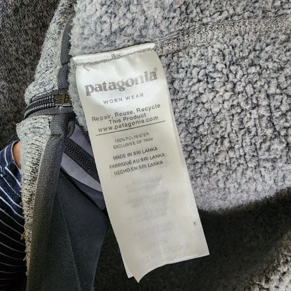 Patagonia Better Sweater Small Yellowstone National Park Embroidered Fleece